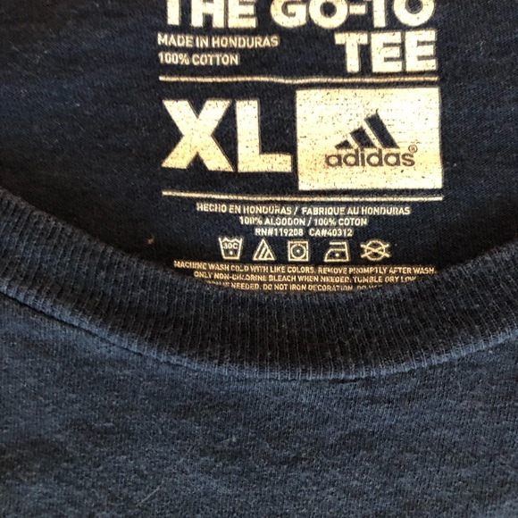 ~SOLD~ Used Adidas “This Is Home” Go-To Tee, Sz XL - Picture 5 of 6